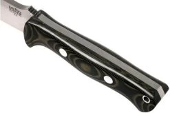 Bark River Bravo 1 A2, Black & Green Linnen Micarta, Brown Sheath 14 Bark River Bravo 1 A2, Black & Green Linnen Micarta, Brown Sheath -Optimal Knife Shop BRK07 111BGLM 05 bark river brk07 111bglm 05