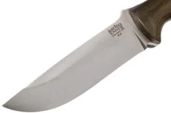 Bark River Bravo 1.2 A2 Green Canvas Micarta Outdoor Knife -Optimal Knife Shop BRK07 115GCM 03 bark river knives