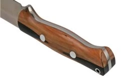 Bark River Bravo 1.5 Rampless CPM 3V Field Knife, Black Texas Fencepost -Optimal Knife Shop BRK07 122BTFR 05 barkriver