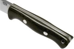 Bark River Bravo 1.5 Rampless CPM 3V Field Knife, Green Canvas Micarta -Optimal Knife Shop BRK07 122GCMR 05 bark river knives