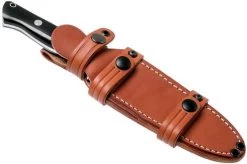 Bark River Bravo 1.5 LT CPM 3V, Black Canvas Micarta Outdoor Knife -Optimal Knife Shop BRK07 123BKC 07 bark river knives