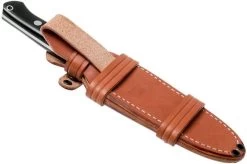 Bark River Bravo 1.5 LT CPM 3V, Black Canvas Micarta Outdoor Knife -Optimal Knife Shop BRK07 123BKC 08 bark river knives