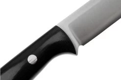 Bark River Bravo 1 Cru-Wear, Rampless, Black Canvas Micarta, Bushcraft Knife 12 Bark River Bravo 1 Cru-Wear, Rampless, Black Canvas Micarta, Bushcraft Knife -Optimal Knife Shop BRK07 161BCM RL 05 barkriver