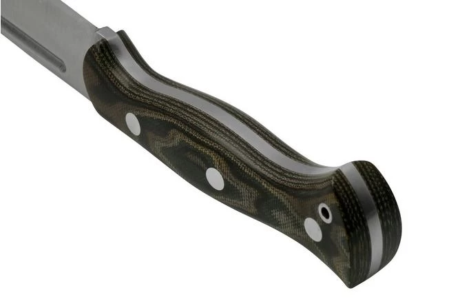 Bark River Cub CPM 3V Snakeskin Burgundy Canvas Micarta, Bushcraft Knife 6 Bark River Cub CPM 3V Snakeskin Burgundy Canvas Micarta, Bushcraft Knife - Image 4