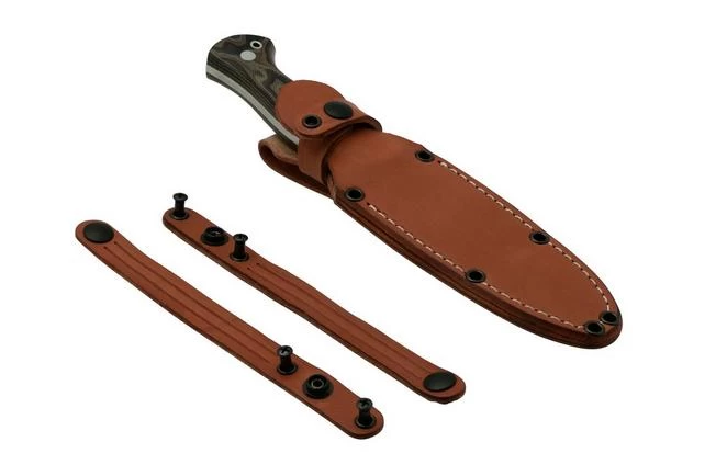 Bark River Cub CPM 3V Snakeskin Burgundy Canvas Micarta, Bushcraft Knife 8 Bark River Cub CPM 3V Snakeskin Burgundy Canvas Micarta, Bushcraft Knife - Image 6