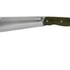 Bark River JX5 Vengeful 1 CPM 3V Green Canvas Micarta Machete -Optimal Knife Shop BRK10 123GCM 01 bark river knives