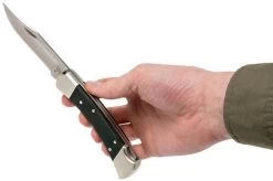 Buck 110 Folding Hunter Pro Hunting Knife -Optimal Knife Shop BUCK0110BKSNS1 08 buck buck0110bksns1 08