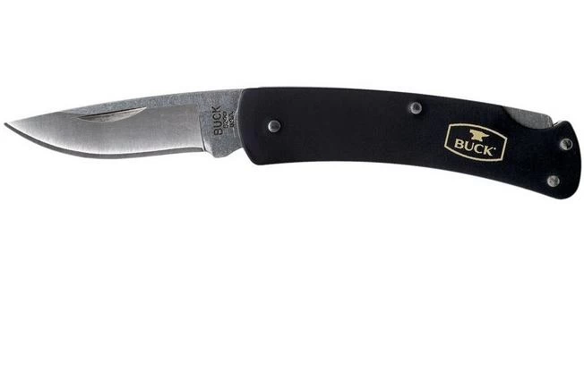 Buck Alumni Black 524BKS Pocket Knife 3 Buck Alumni Black 524BKS Pocket Knife