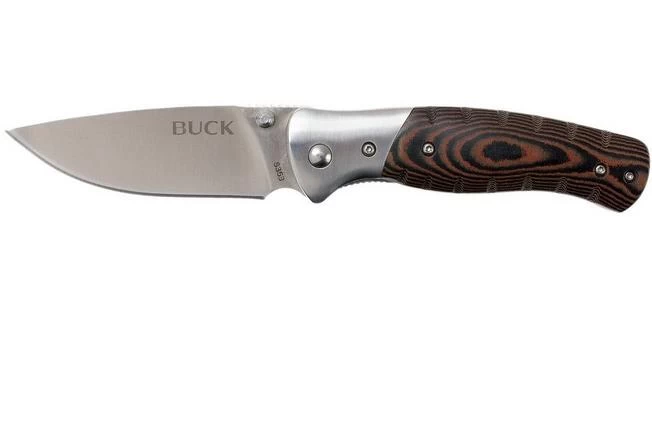 Buck Selkirk Micarta Pocket Knife, 0835BRS-B 3 Buck Selkirk Micarta Pocket Knife, 0835BRS-B