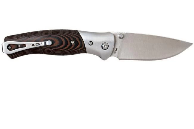 Buck Selkirk Micarta Pocket Knife, 0835BRS-B 4 Buck Selkirk Micarta Pocket Knife, 0835BRS-B - Image 2