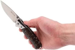 Buck Selkirk Micarta Pocket Knife, 0835BRS-B 17 Buck Selkirk Micarta Pocket Knife, 0835BRS-B -Optimal Knife Shop BUCK0835BRS B 08 buck buck0835brs b 08