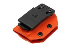 Clip And Carry Kydex Sheath Gerber Suspension NXT, Carbon Fiber Orange GSUSP-NXT-CF-ORNG Belt Holster -Optimal Knife Shop CAGSUSP NXT CF ORNG 03 clipandcarry