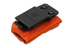 Clip And Carry Kydex Sheath Leatherman Free P2, Carbon Fiber Orange LP2-CF-ORNG Belt Holster -Optimal Knife Shop CALP2 CF ORNG 03 clipandcarry