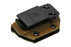 Clip And Carry Kydex Sheath Leatherman Signal, Carbon Fiber Brown LSGNL-CF-BRN Belt Holster -Optimal Knife Shop CALSGNL CF BRN 03 clipandcarry