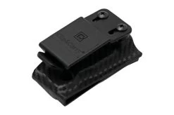 Clip And Carry Kydex Sheath Leatherman Skeletool, Carbon Fiber Black LSKEL-CF-BLK Belt Holster -Optimal Knife Shop CALSKEL CF BLK 03 clipandcarry