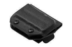 Clip And Carry Kydex Sheath Leatherman Wave, Wave Plus, Black LWAVE-BLK Belt Holster -Optimal Knife Shop CALWAVE BLK 02 clipandcarry