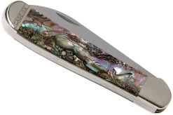 Case Copperhead Abalone, 12023, 8249W SS Pocket Knife, Gift Box -Optimal Knife Shop CE12023 04 case