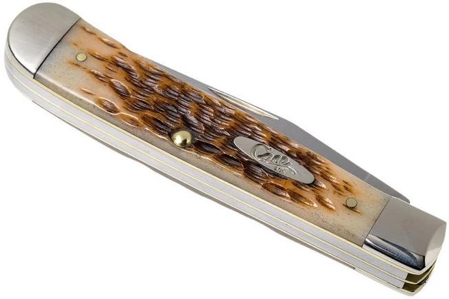 Case Trapper Amber Jigged Bone, 00164, 6254 SS Pocket Knife 7 Case Trapper Amber Jigged Bone, 00164, 6254 SS Pocket Knife - Image 5