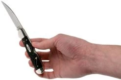 Case Copperlock Rough Black Synthetic, 18233, 61549WL SS Pocket Knife -Optimal Knife Shop CE18233 07 case