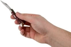 Case Peanut Burgundy Smooth Kirinite, Fluted Bolsters, 23183, 10220 SS Pocket Knife 11 Case Peanut Burgundy Smooth Kirinite, Fluted Bolsters, 23183, 10220 SS Pocket Knife -Optimal Knife Shop CE23183 05 case