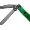 Case Mini Trapper Clover Green Bone, Sawcut Jig, 23213, 6207 SS Pocket Knife
