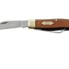 Case Large Stockman Natural Canvas Micarta, 23693, 10375 SS, Pocket Knife -Optimal Knife Shop CE23693 01 case