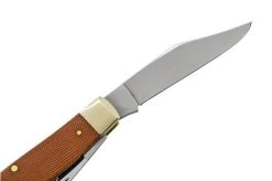 Case Large Stockman Natural Canvas Micarta, 23693, 10375 SS, Pocket Knife -Optimal Knife Shop CE23693 05 case