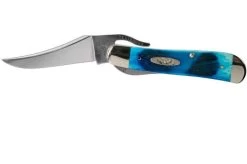 Case Russlock Caribbean Blue Bone, Sawcut, 25589, 61953L SS Pocket Knife