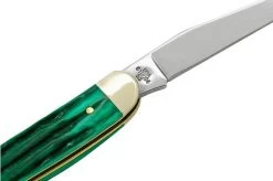 Case Kinfolk Jig Medium Texas Toothpick Jade Bone 48947, 610094 SS, Pocket Knife -Optimal Knife Shop CE48947 04 case