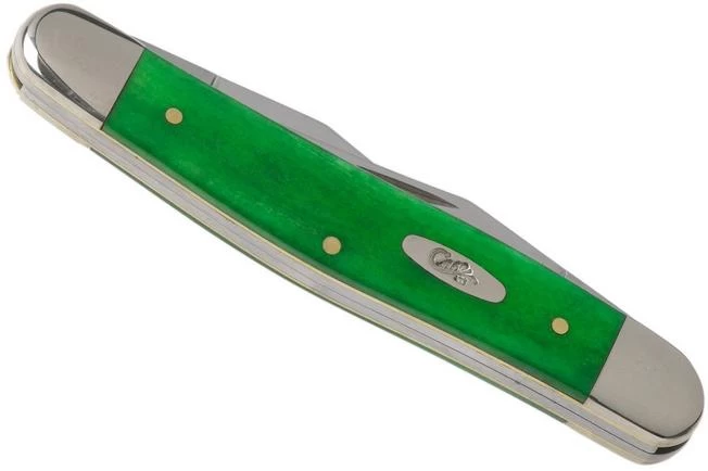 Case Muskrat Brilliant Green Bone, Smooth, 52822, MUSKRAT SS Pocket Knife 6 Case Muskrat Brilliant Green Bone, Smooth, 52822, MUSKRAT SS Pocket Knife - Image 4