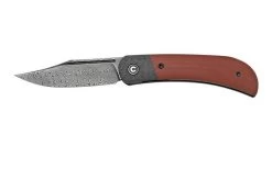 Civivi Appalachian Drifter 2 C19010C-DS4 Damascus, Burgundy G10 Gentleman's Knife