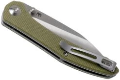 Civivi Hadros C20004-3 Olive Micarta Pocket Knife, Dylan Mallery Design -Optimal Knife Shop CIC20004 3 04 civivi