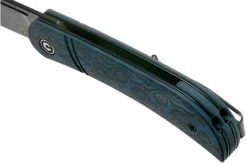 Civivi Appalachian Drifter C2015DS-2 Damascus, Blue G10 Rose Carbon Fibre Gentleman's Knife -Optimal Knife Shop CIC2015DS 2 07 civivi