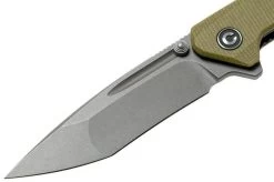 Civivi Keen Nadder C2021C Olive Micarta Pocket Knife -Optimal Knife Shop CIC2021C 03 civivi