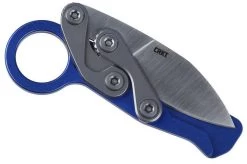 CRKT Provoke EDC, Blue Pocket Knife, Joe Caswell Design -Optimal Knife Shop CK 4050 05 crkt