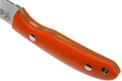 Casström Safari Orange G10 Hunting Knife 11630 Kydex Sheath, Alan Wood Design -Optimal Knife Shop CM11630 04 casstrom