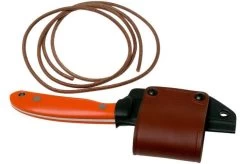 Casström Safari Orange G10 Hunting Knife 11630 Kydex Sheath, Alan Wood Design -Optimal Knife Shop CM11630 07 casstrom