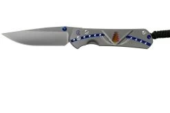 Chris Reeve Small Sebenza 31 Unique Graphics Drop Point S31-1400-20-C Pocket Knife