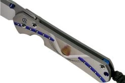 Chris Reeve Small Sebenza 31 Unique Graphics Drop Point S31-1400-20-C Pocket Knife -Optimal Knife Shop CRS31 1400 20 C 07 chris reeve knives