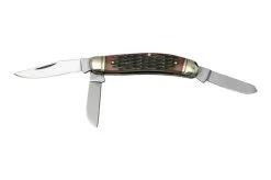 Cold Steel Gentleman's Stockman FL-GSTKM-J, Jigged Brown Bone, Pocket Knife