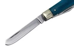 Cold Steel Mini Trapper FL-MTRPR-B Blue Bone, Pocket Knife -Optimal Knife Shop CSFLMTRPRB 03 coldsteel