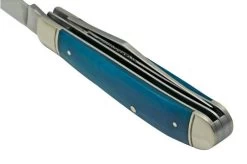 Cold Steel Mini Trapper FL-MTRPR-B Blue Bone, Pocket Knife -Optimal Knife Shop CSFLMTRPRB 04 coldsteel