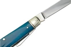 Cold Steel Mini Trapper FL-MTRPR-B Blue Bone, Pocket Knife -Optimal Knife Shop CSFLMTRPRB 05 coldsteel