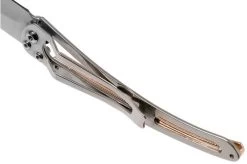 Deejo Gold 37g, Pink Gold Gilded 1AM000012 Pocket Knife -Optimal Knife Shop DJ1AM000012 06 deejo