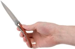 Deejo Wood 37g, Coral Wood 1CB005 Pocket Knife -Optimal Knife Shop DJ1CB005 08 deejo