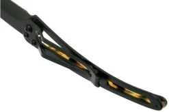 Deejo Tattoo 37g, Black Turtle, Tiger 1GC000100 Pocket Knife -Optimal Knife Shop DJ1GC000100 06 deejo