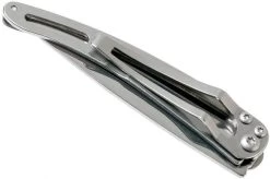 Deejo Tattoo 27g, Ebony Wood, Infinity 9AB021 Pocket Knife -Optimal Knife Shop DJ9AB021 05 deejo