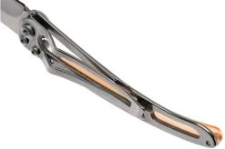 Deejo Tattoo Colours 27g, Orange, Symmetry 9AP023 Pocket Knife -Optimal Knife Shop DJ9AP023 06 deejo