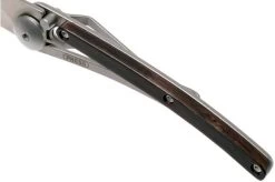 Deejo Wood 27g, Ebony Wood 9CB004-G Pocket Knife -Optimal Knife Shop DJ9CB004 G 07 deejo