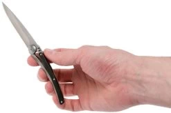 Deejo Wood 27g, Ebony Wood 9CB004-G Pocket Knife -Optimal Knife Shop DJ9CB004 G 08 deejo